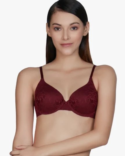 Floral Romance Padded Wired Lace Bra