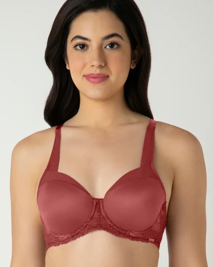 Glam Lace Padded Wired Balconette Bra